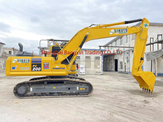 21TON Used Komatsu PC210LC-8 Second hand Crawler Excavator con capacità di 1m3