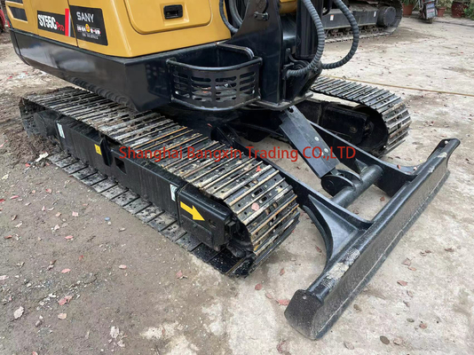 Global Sany SY55C Escavatore mini usato da 5 tonnellate con valvola idraulica originale