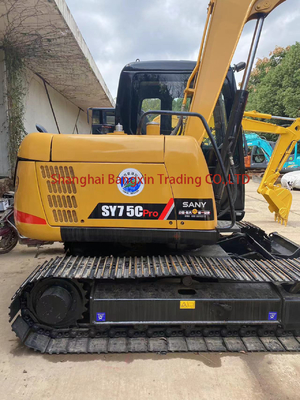 ISUZU motore Sany SY75C escavatore il vostro partner per eccellenti prestazioni di lavoro