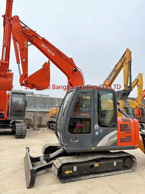 Mini escavatore Hitachi ZX60 di seconda mano con potenza e stabilità idraulica elevate
