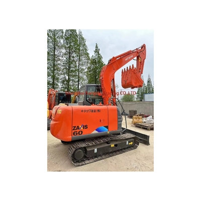 Mini escavatore Hitachi ZX60 con eccellenti prestazioni di lavoro e 0,25 capacità di secchio