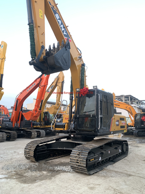 2021 Usato Sany SY215 Crawler Excavator Construction Machine Digger con servizio post vendita