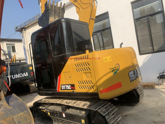 Mini escavatore da 7 tonnellate Sany SY75 La tua scelta per macchine da costruzione