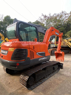 Pompa idraulica originale Doosan DX60 Excavator Used Machine per la costruzione di ingegneria