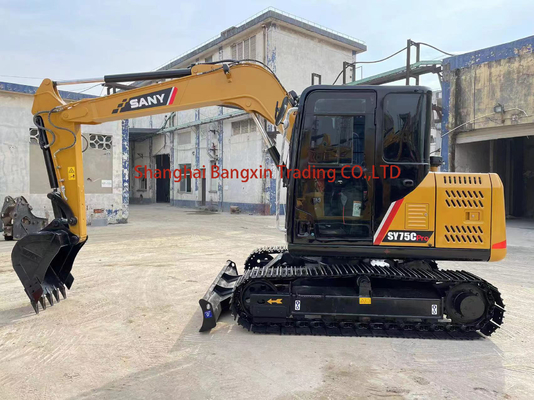 Sany usato escavatore con colore originale ed eccellenti prestazioni di lavoro sul mercato