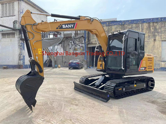 Sany usato escavatore con colore originale ed eccellenti prestazioni di lavoro sul mercato