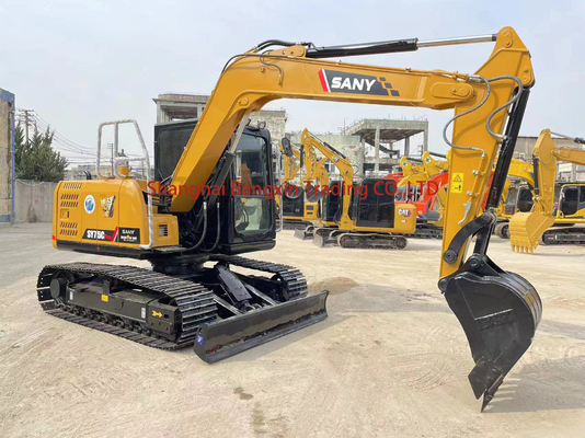 Sany usato escavatore con colore originale ed eccellenti prestazioni di lavoro sul mercato
