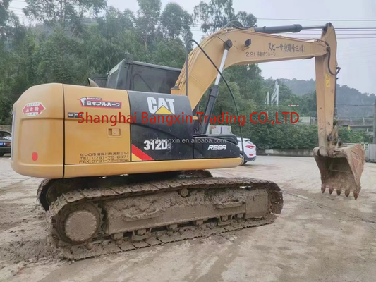 Forte potenza e stabilità idraulica utilizzato escavatore Cat 312D2 per un'eccellente efficienza