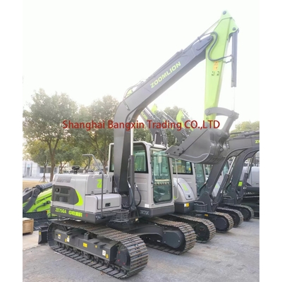 Miniescavatore da 7 tonnellate ZOOMLION ZE75 con altezza massima di scavo di 3582 mm