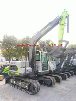 Miniescavatore da 7 tonnellate ZOOMLION ZE75 con altezza massima di scavo di 3582 mm