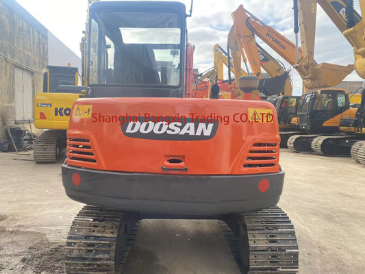 Possiamo ispezionare Doosan DH55 mini escavatore con eccellenti prestazioni di lavoro e 1