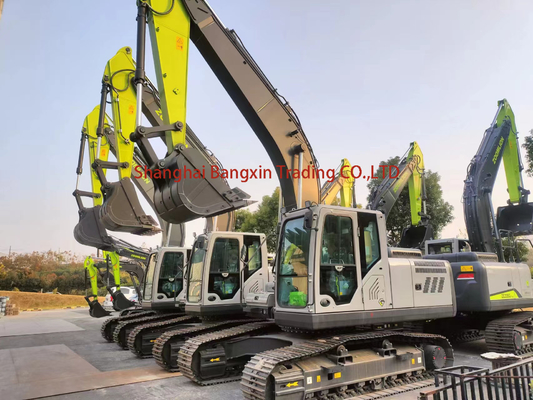 Ispezione accettata Escavatore Zoomlion ZE75GA usato con pompa idraulica originale