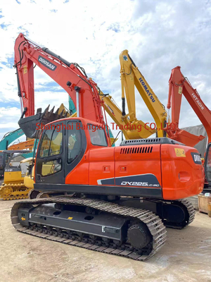 22.5TON Doosan DX225LC Escavatore usato con valvola idraulica originale e spedizione gratuita