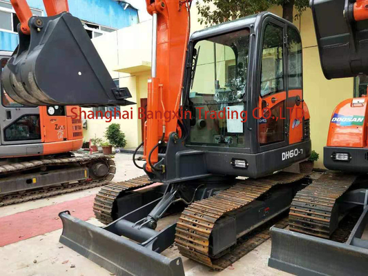 90% DH60-7 Mini escavatore utilizzato per la macchina di costruzione di escavatori a trascinatore