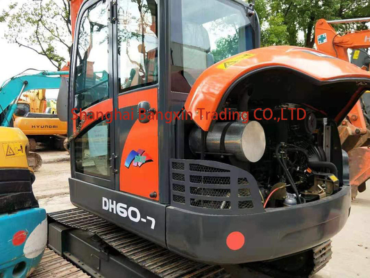 90% DH60-7 Mini escavatore utilizzato per la macchina di costruzione di escavatori a trascinatore