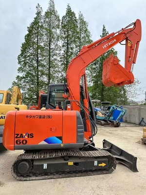 Il 90% usato Hitachi ZX60 mini escavatore di 6 tonnellate Made in Giappone per le vostre esigenze industriali
