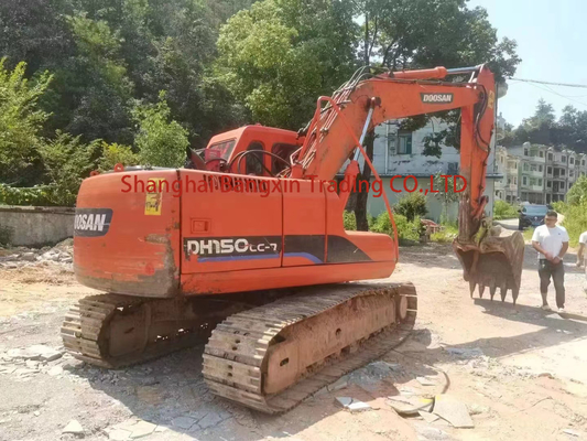 600 ore di lavoro Escavatore Doosan DH150LC-7 per progetti di costruzione ingegneristica