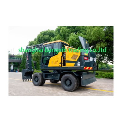 Escavatore Hyundai HW150 di seconda mano certificato EPA/CE e ideale per progetti pesanti