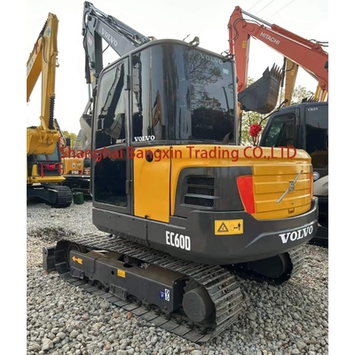 Escavatori a scarico Volvo EC60D originali a pompa idraulica con certificazione EPA/CE