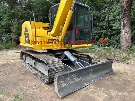 Escavatori a trascinatore Komatsu PC70 usati con valvola idraulica originale di 7000 KG