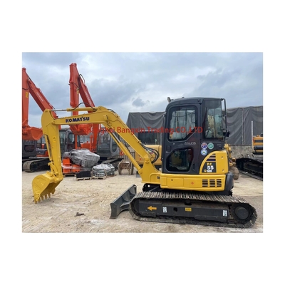 Usato Komatsu PC55MR-2 mini escavatore 28.5k anno 2021 in ottime condizioni
