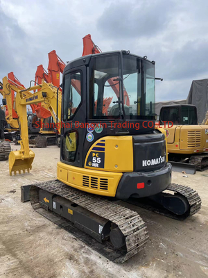 Usato Komatsu PC55MR-2 mini escavatore 28.5k anno 2021 in ottime condizioni