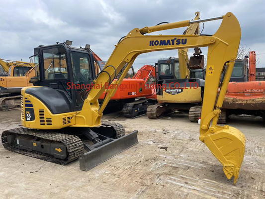 Usato Komatsu PC55MR-2 mini escavatore 28.5k anno 2021 in ottime condizioni