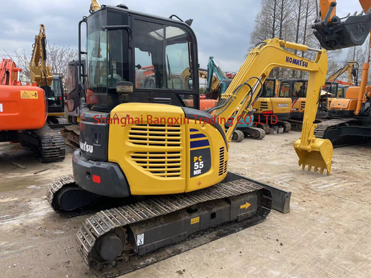 Usato Komatsu PC55MR-2 mini escavatore 28.5k anno 2021 in ottime condizioni