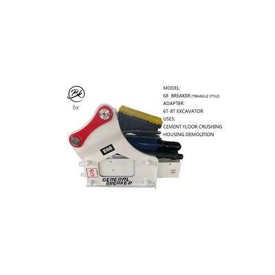Modello di prodotto Martello Global Mini Escavatore Bucket 68 Breaker Triangolo stile per escavatori