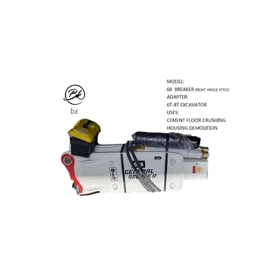 Mini Excavator Bucket 68 Breaker Right Angle Stile per la consegna globale e 7 giorni