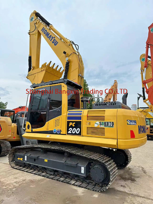 Excavator Komatsu PC200 usato Potenza elevata e alta stabilità idraulica