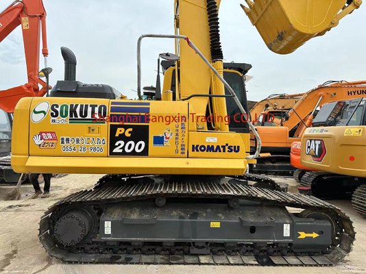 Excavator Komatsu PC200 usato Potenza elevata e alta stabilità idraulica