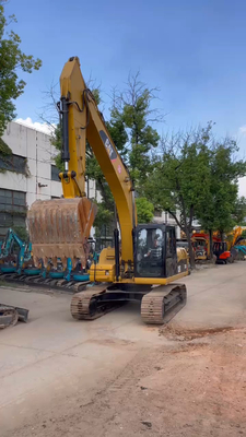 Dopo il periodo di vendita 1 anno Escavatori a trascinatore usati Cat 320 con valvola idraulica originale