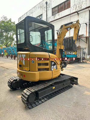 Forte potenza e stabilità idraulica Piccola macchina mini escavatore usato CAT 303