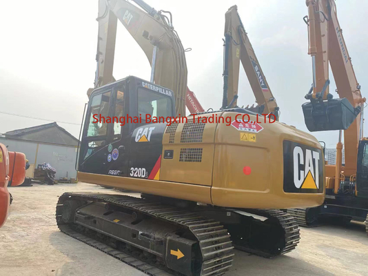 Macchina di costruzione per escavatori da 20 tonnellate usata Cat 320D2 Crawler con una capacità di 1 secchio