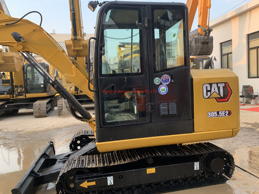 Minore orario di lavoro Cat 305.5E2 Mini escavatore Tutte le funzioni Normale Ottima condizione