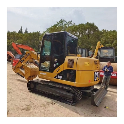2.5 Tonnes Cat 306d Mini escavatore con potenza elevata e elevata stabilità idraulica