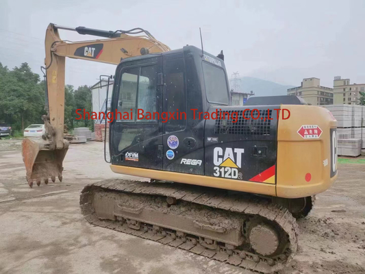 Macchine di costruzione di escavatori di tipo Cat 312D2 usate con valvola idraulica originale
