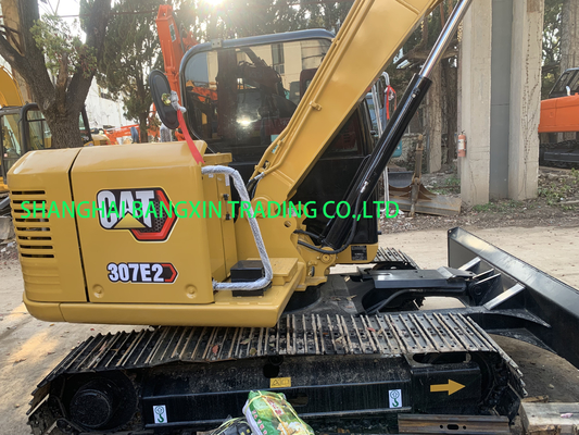Mini escavatore Cat 307E2 con 7000 kg di peso di macchina a Shanghai