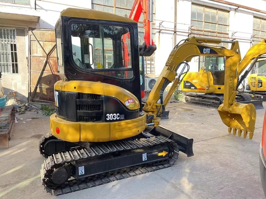 Escavatori di seconda mano Cat 303 in buone condizioni e con certificazione EPA/CE a Shanghai