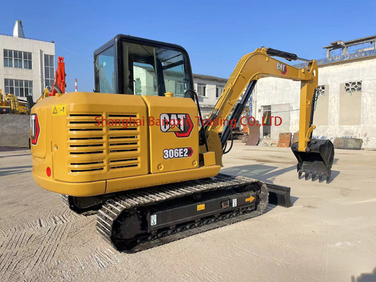 Miniescavatore di seconda mano Cat 306E2 con potenza elevata e elevata stabilità idraulica
