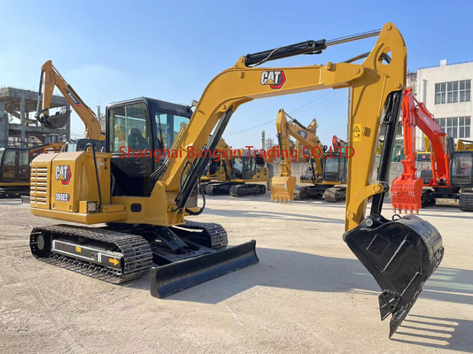 Miniescavatore di seconda mano Cat 306E2 con potenza elevata e elevata stabilità idraulica