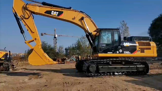 Categoria 336D Escavatore 33,6TON Peso di esercizio per costruzioni di seconda mano
