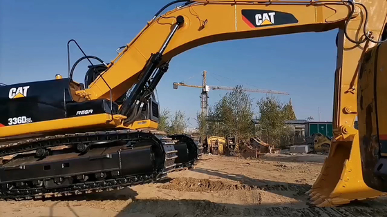 Categoria 336D Escavatore 33,6TON Peso di esercizio per costruzioni di seconda mano