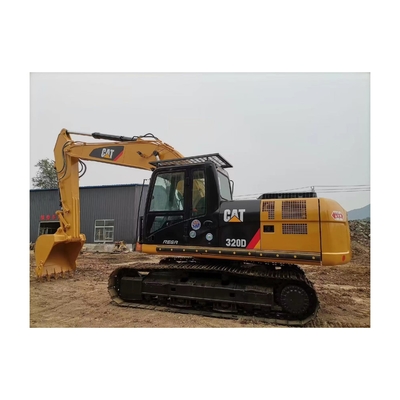 Originale cilindro idraulico usato Cat 320D escavatore a Shanghai 20000 KG Peso della macchina