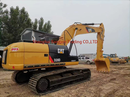 Originale cilindro idraulico usato Cat 320D escavatore a Shanghai 20000 KG Peso della macchina